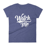 Women's short sleeve t-shirt-Watch Me