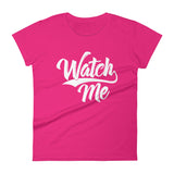 Women's short sleeve t-shirt-Watch Me