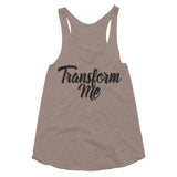 Women's Tri-Blend Racerback Tank-Transform Me