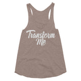 Women's Tri-Blend Racerback Tank-Transform Me