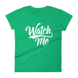 Women's short sleeve t-shirt-Watch Me