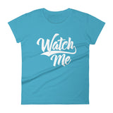 Women's short sleeve t-shirt-Watch Me