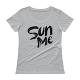 Ladies' Scoopneck T-Shirt-Sun Me