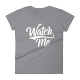 Women's short sleeve t-shirt-Watch Me