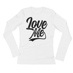 Ladies' Long Sleeve T-Shirt-Love Me